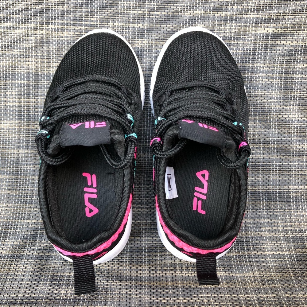Fila Kids Lightspin Active Sneakers Shoes Toddler Girls size 6 - Picture 8 of 12